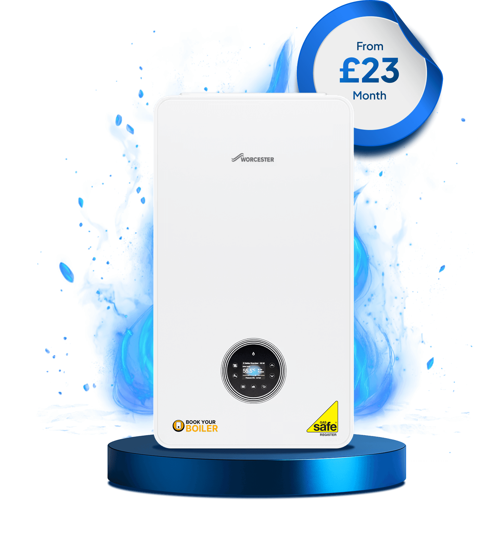 Modern Worcester boiler